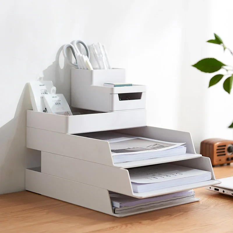 Desktop Filing Tray - Pudełko do przechowywania na biurko, możliwość