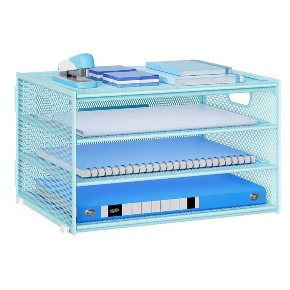 Desktop Filing Tray - Wytrzymały metalowy organizer na dokumenty z