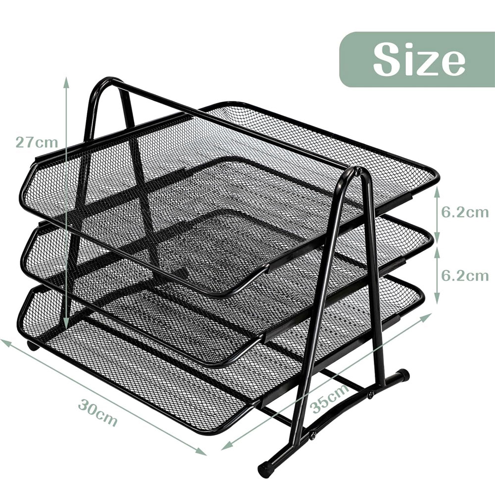 Trzypoziomowy przesuwany organ – Desktop Filing Tray recenzja i cena