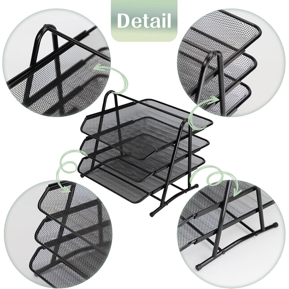 Trzypoziomowy przesuwany organ – Desktop Filing Tray recenzja i cena
