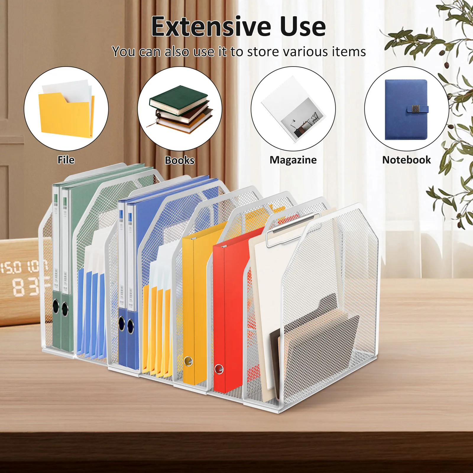 Metalowy regał na dokumenty z  – Desktop Filing Tray recenzja i cena