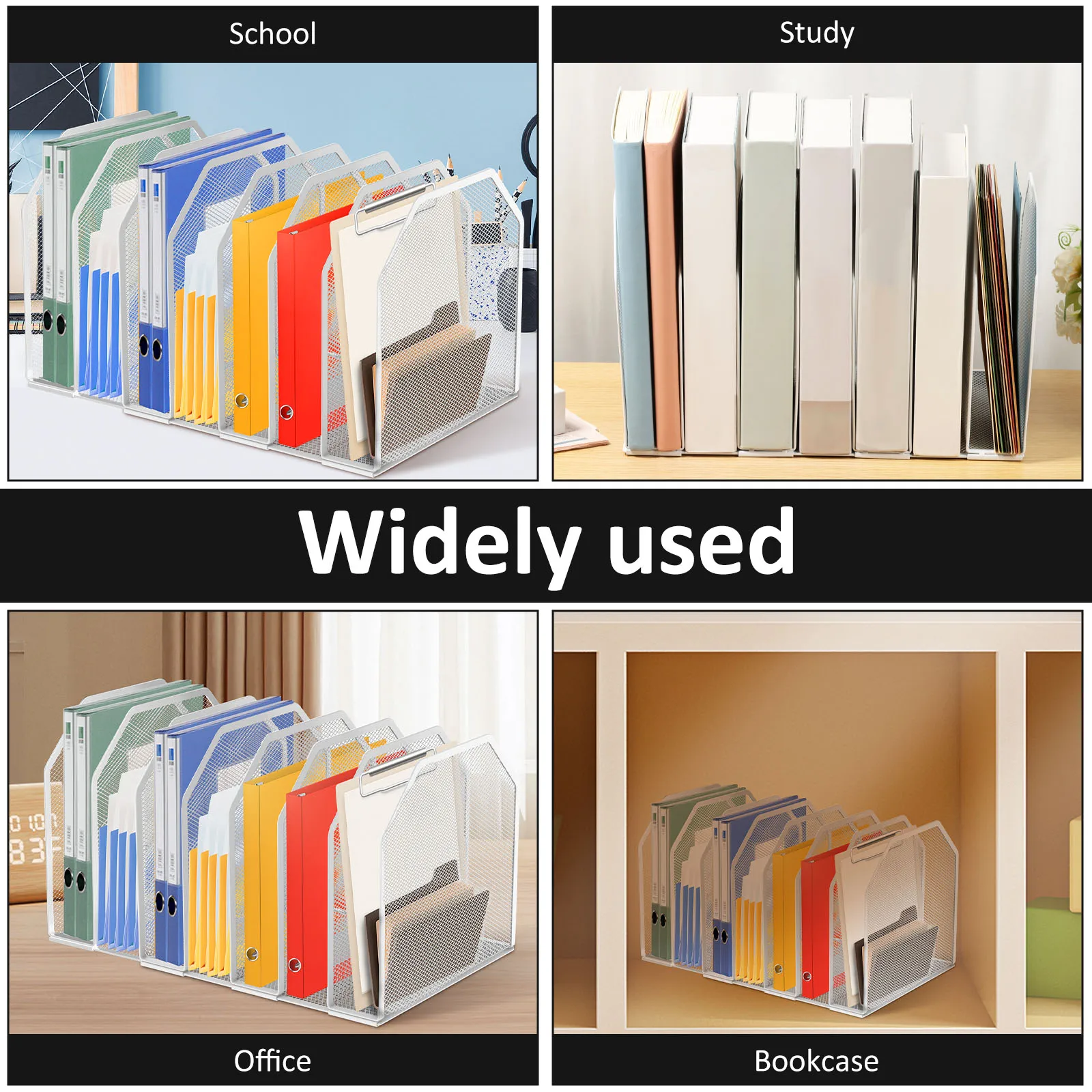 Metalowy regał na dokumenty z  – Desktop Filing Tray recenzja i cena