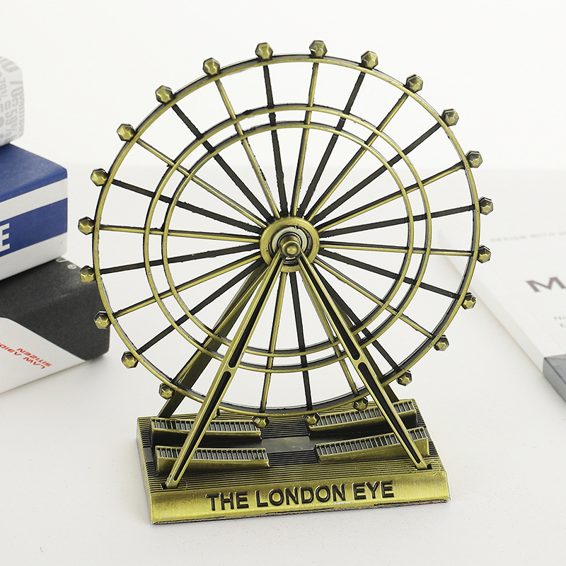 Retro figurka London Eye z met – Office Furniture London recenzja i cena