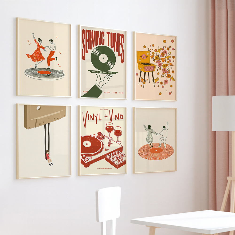 1 szt. Vintage Plakat Muzyczny – Office Furniture Home recenzja i cena