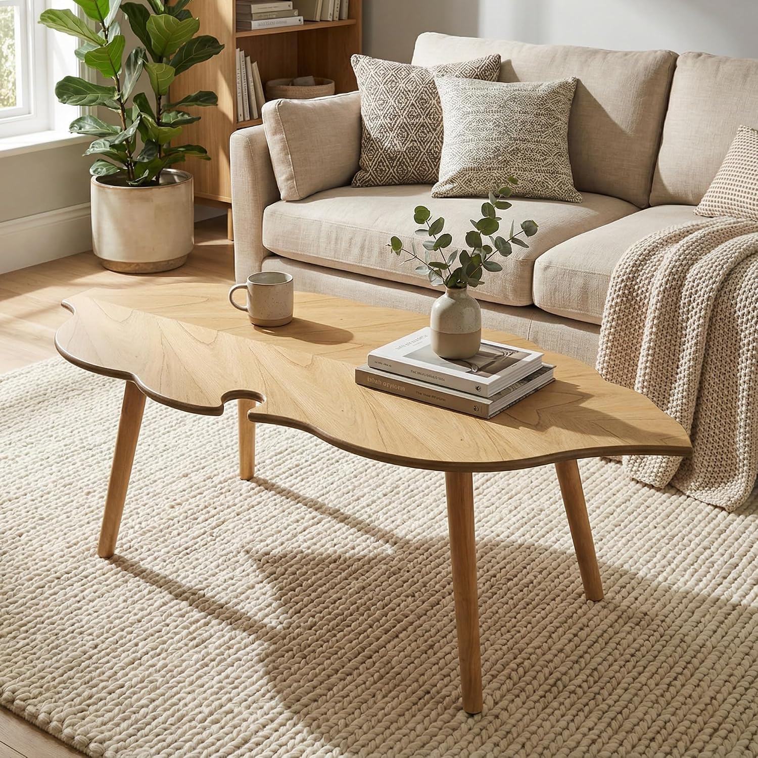 Mały drewniany stolik kawowy,  – Office Furniture Center recenzja i cena