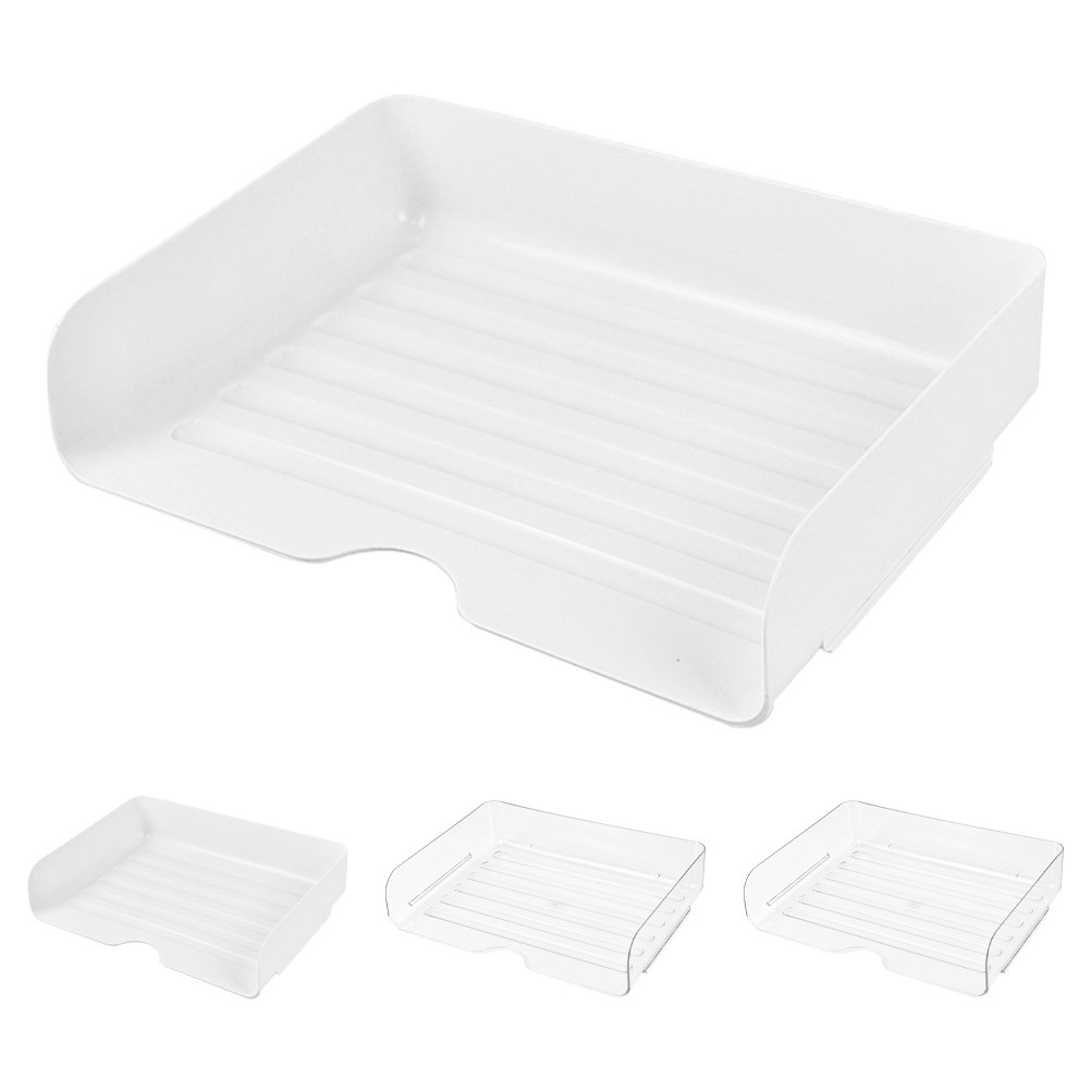 4 sztuki przezroczystych, skła – Desktop Filing Tray recenzja i cena