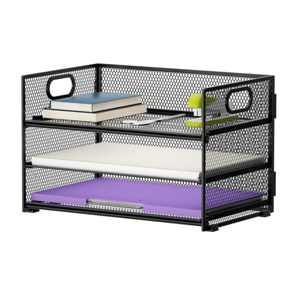 Wytrzymały metalowy organizer  – Desktop Filing Tray recenzja i cena