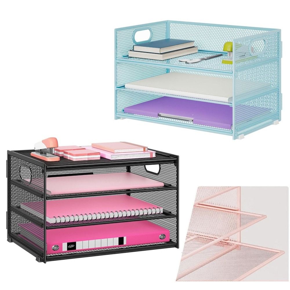 Wytrzymały metalowy organizer  – Desktop Filing Tray recenzja i cena